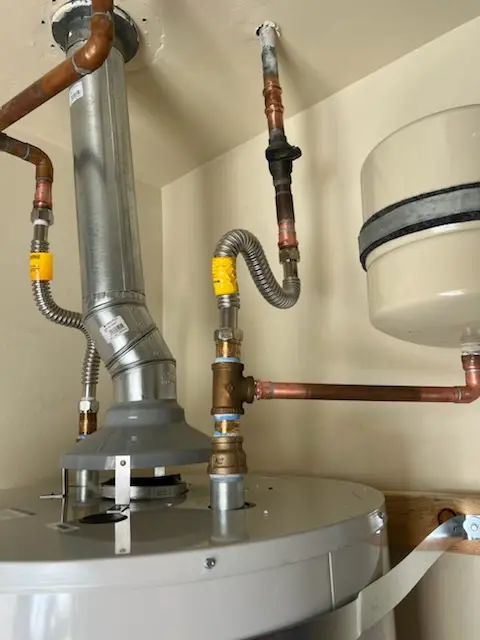 Water heater installation and plumbing repair in North Cambridge