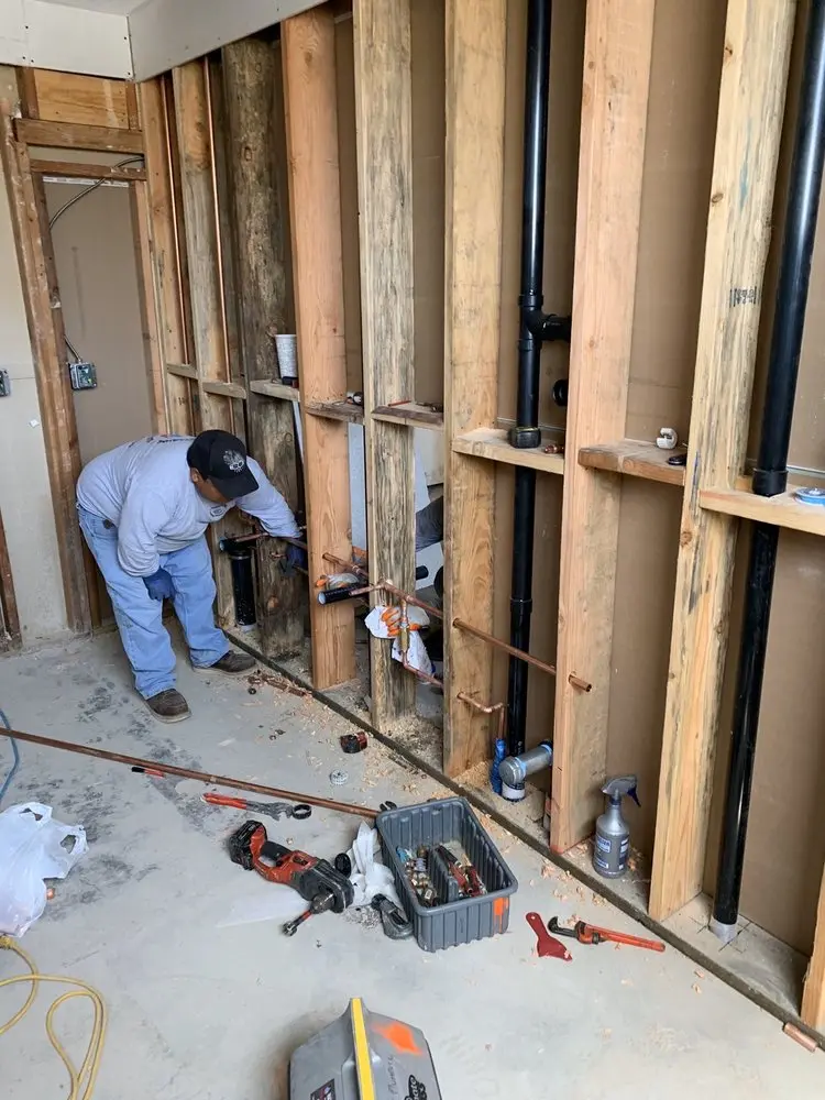 Commercial rough-in plumbing for Gas Line Repair in North Cambridge